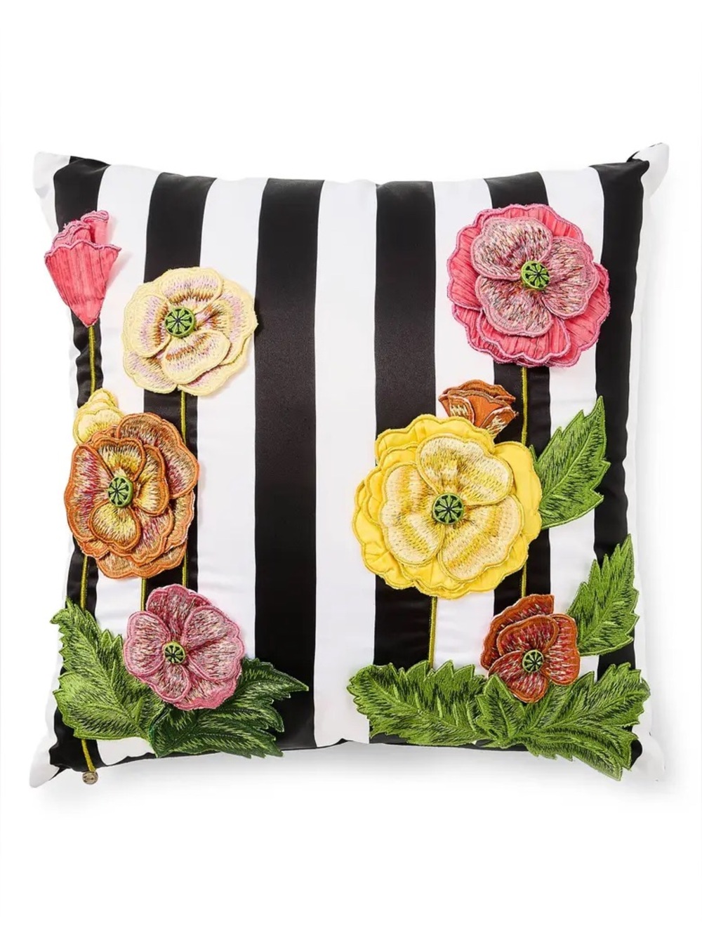 MacKenzie-Childs Spring Bouquet Throw Pillow